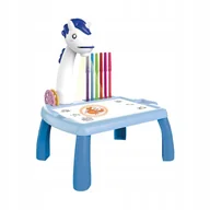 Zabawki kreatywne - STOLIK PROJEKTOR RZUTNIK DO NAUKI RYSOWANIA DLA DZIECI + MAZAKI 24 SLAJDY - miniaturka - grafika 1