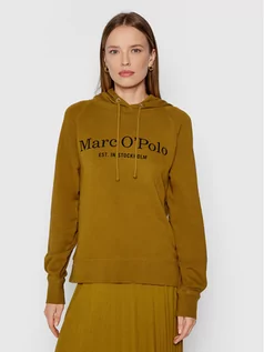 Bluzy damskie - Marc O'Polo Bluza 107 4001 54127 Żółty Regular Fit - grafika 1