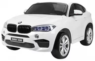 Pojazdy elektryczne dla dzieci - NoName Pojazd BMW X6M 2 os XXL Biały PA.JJ2168.BIA - miniaturka - grafika 1