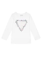 Bluzki damskie - Guess Bluzka K5BI08 J1314 Biały Regular Fit - miniaturka - grafika 1