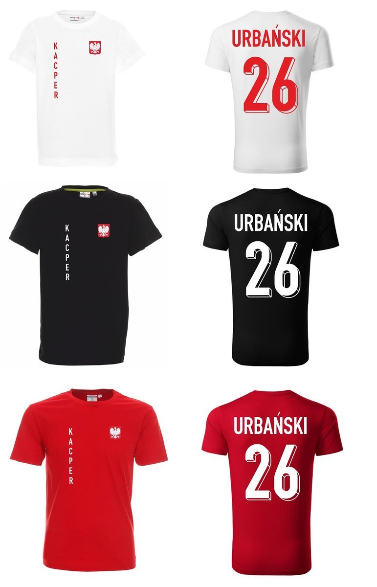 Koszulka Polska Kacper URBAŃSKI 26