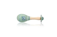 Instrumenty muzyczne dla dzieci - AdamToys Marakas z misiem N4029 - miniaturka - grafika 1