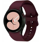 Akcesoria do smartwatchy - Pasek TECH-PROTECT IconBand do Samsung Galaxy Watch 4 40/42/44/46mm Bordowy - miniaturka - grafika 1