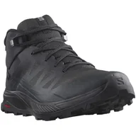 Buty trekkingowe męskie - Buty męskie Salomon Outrise Mid Gore-Tex Rozmiar butów (UE): 44 / Kolor: czarny - miniaturka - grafika 1
