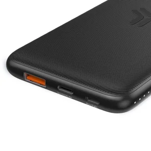 Baseus S10 power bank 10000mAh 18W bezprzewodowa ładowarka Qi 10W USB / USB Typ C PowerDelivery QC3.0 czarny (PPS10-01) - Ładowarki do telefonów - miniaturka - grafika 5