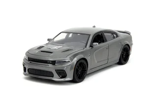 JADA FAST AND FURIOUS 2021 DODGE CHARGER SRT HELLCAT SZARY 1:24 233203085 - Samochody i pojazdy dla dzieci - miniaturka - grafika 1