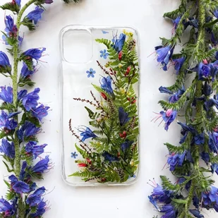 Etui na telefon - zielona przekątna - Etui i futerały do telefonów - miniaturka - grafika 1