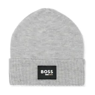 Czapki dla dzieci - BOSS Kidswear Czapka z dodatkiem wełny - miniaturka - grafika 1