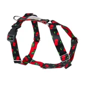 Szelki dla psów - AMIPLAY Amiplay BeHappy Szelki regulowane Guard Cherry [rozmiar S] 17-27 x 26-35 x 1,5cm - miniaturka - grafika 1