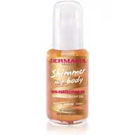 Olejki do ciała i włosów - Dermacol Shimmer My Body - Skin Perfecting Oil - Nabłyszczający olejek do ciała, włosów i twarzy - 50 ml - miniaturka - grafika 1