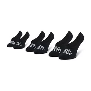 Vans Zestaw 3 par stopek dziecięcych Classic Canoodle VN0A48HCY281 Black/White - Skarpetki damskie - miniaturka - grafika 1