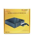 Adaptery i przejściówki - Delock Przenośny stelaż 5.25 do dysków HDD 6 x 2.5 SATA HDD SSD - miniaturka - grafika 1
