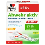Przeziębienie i grypa - Doppelherz® aktiv Odporność Direct, 20 saszetek - miniaturka - grafika 1