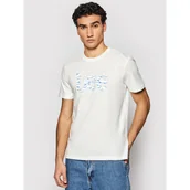 Koszulki męskie - MĘSKI T-SHIRT LEE WOBBLY LOGO TEE ECRU L65QAINQ 112116129 - Lee - miniaturka - grafika 1
