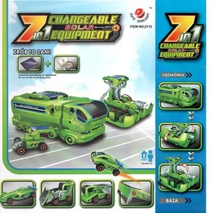 Soliton Robot Solarny 7 w 1 ciężarówka - Roboty dla dzieci - miniaturka - grafika 1