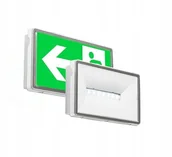 Oprawy, klosze i abażury - Oprawa awaryjna Led Ontec S M1 180 M St W TM-OS.M1STM860W - miniaturka - grafika 1