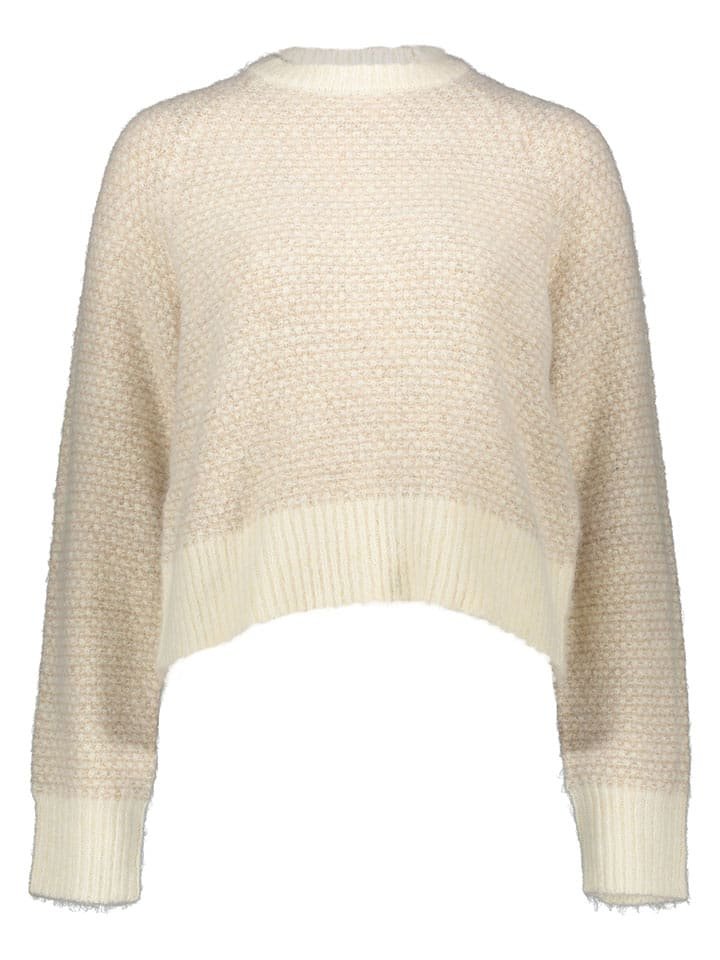 Vero Moda Sweter w kolorze beżowym