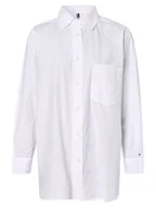 Koszule damskie - Tommy Hilfiger - Bluzka damska, biały - miniaturka - grafika 1