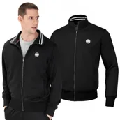 Odzież taktyczna i umundurowanie - Bluza rozpinana Pit Bull Oldschool Polly-Terry Small Logo '24 - Czarna 3XL - miniaturka - grafika 1