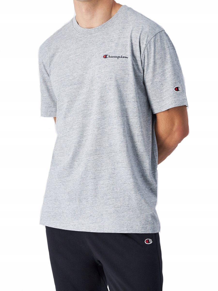 Koszulka Męska Champion 220264-Em021 T-Shirt Bawełniany Sportowa S
