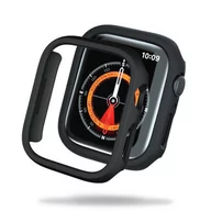 Akcesoria do smartwatchy - Etui obudowa ochronna Apple Watch 7/8/9 (45MM) czarna - miniaturka - grafika 1