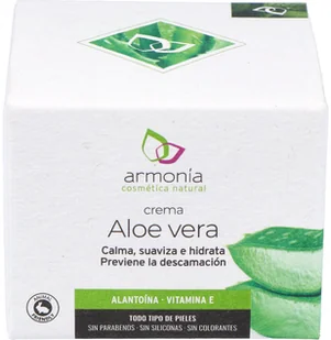 Krem do twarzy Armonia Crema Esencial Aloe Vera 50 ml (8420649113312) - Kremy do twarzy - miniaturka - grafika 1