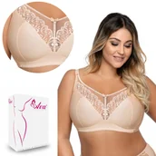 Biustonosze - Biustonosz Soft AV 1691/1 miękki beżowy  65D - miniaturka - grafika 1