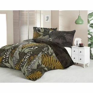 Pościel satynowa Kvalitex Luxury collection Paproć, 220 x 200 cm, 2x 70 x 90 cm, 220 x 200 cm, 2 szt. 70 x 90 cm - Pościel - miniaturka - grafika 1