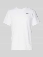 Koszulki męskie - T-shirt o kroju slim fit z detalem z logo - miniaturka - grafika 1