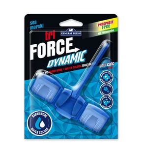 General Fresh Tri-Force Dynamic Koszyk do WC Morski 45 g - Środki do WC - miniaturka - grafika 1