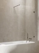 Parawany nawannowe - Parawan nawannowy New Trendy Avexa 50x150 cm 1-częściowy stały uniwersalny grafitowy EXK-3515-WP - miniaturka - grafika 1