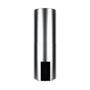 VDB Tube Glass Inox - Okapy kuchenne - miniaturka - grafika 1