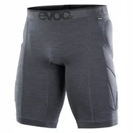 Spodenki rowerowe - Spodenki rowerowe z ochraniaczami Evoc Crash Pants carbon grey S - miniaturka - grafika 1