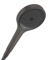 Słuchawki prysznicowe - Hansgrohe Rainfinity - Główka  prysznicowa 130, 3 strumienie, EcoSmart, czarny chrom szczotkowany 26865340 - miniaturka - grafika 1