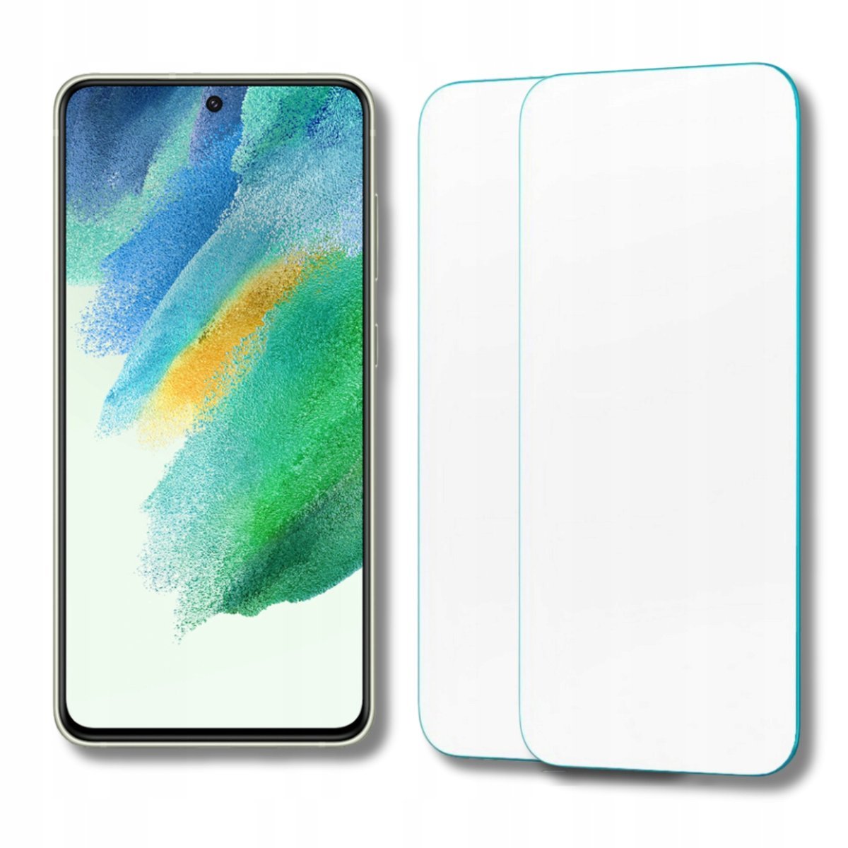 Szkło Hartowane do Samsung Galaxy S21 Mocne Twarde Szkiełko Ochronne 9H 2x