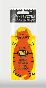 Henry Zakładka magnetyczna - Kot praca - Zakładki do książek - miniaturka - grafika 2