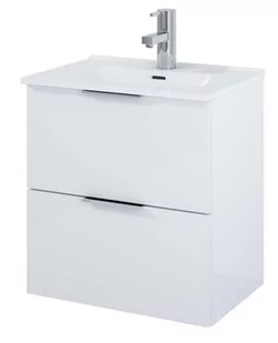 Elita Set Street Plus Zestaw szafka z umywalką 50 cm kolor biały 166283  166283 - Szafki łazienkowe - miniaturka - grafika 1
