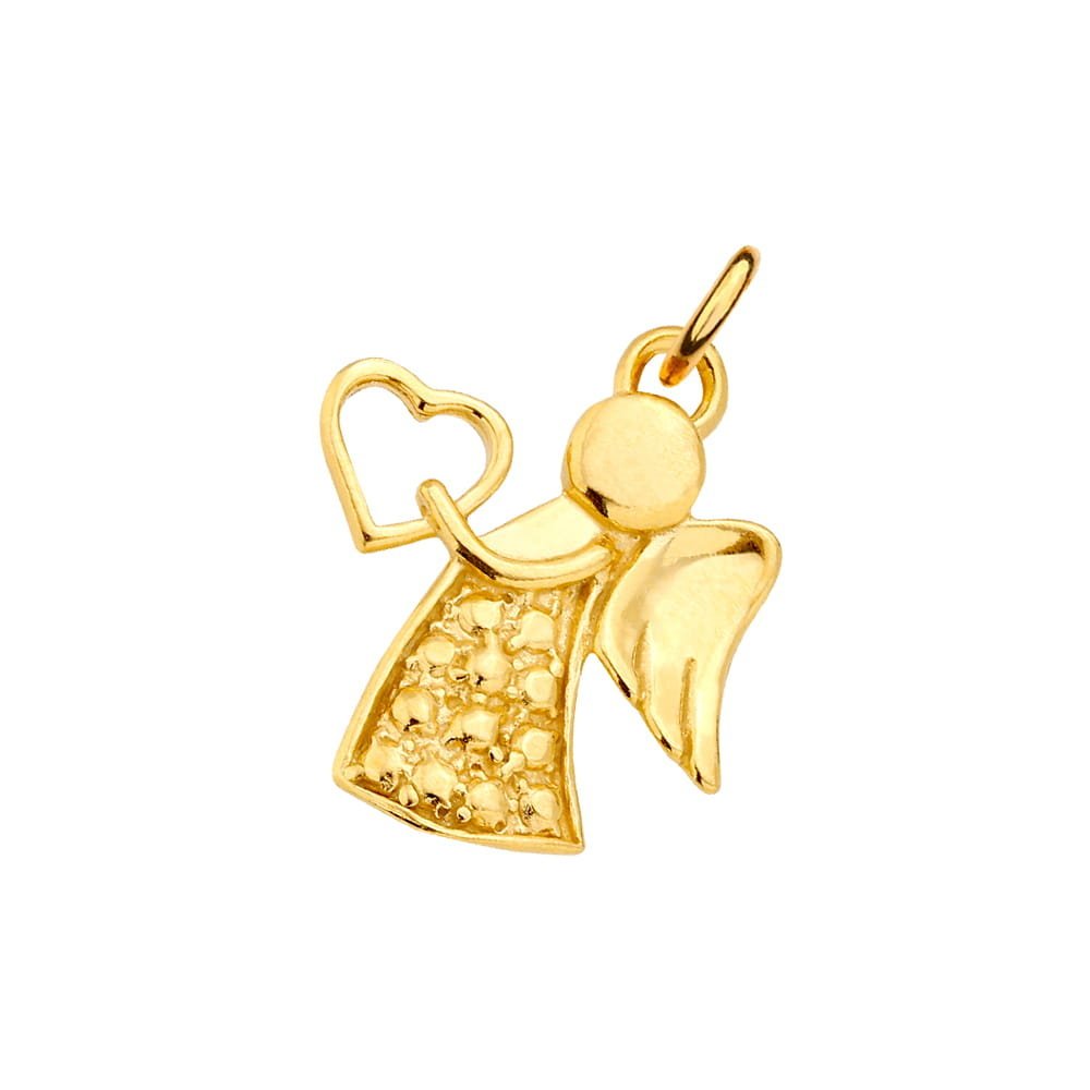 MYNESS Zawieszka charms wisiorek z aniołkiem anioł