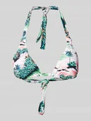 Stroje kąpielowe - Góra bikini z nadrukiem na całej powierzchni - miniaturka - grafika 1