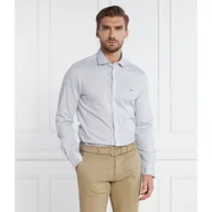 Koszule męskie - Tommy Hilfiger Koszula CL JERSEY FLOWER | Slim Fit - miniaturka - grafika 1