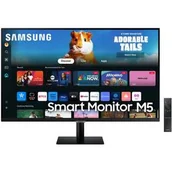 Monitory - Samsung Smart M5 (LS32DM500EUXDU) Czarny - miniaturka - grafika 1