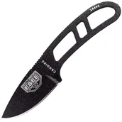Noże - ESEE Knives Candiru Black CAN-B nóż na szyję z czarną pochwą + klips do paska - miniaturka - grafika 1