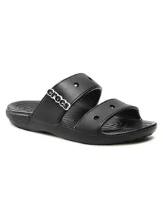 Klapki i japonki męskie - Crocs Klapki Classic Sandal 206761 Czarny - grafika 1