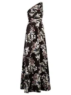 Sukienki - ApartFashion Sukienka damska, Czarno-wielokolorowy, 34 - miniaturka - grafika 1