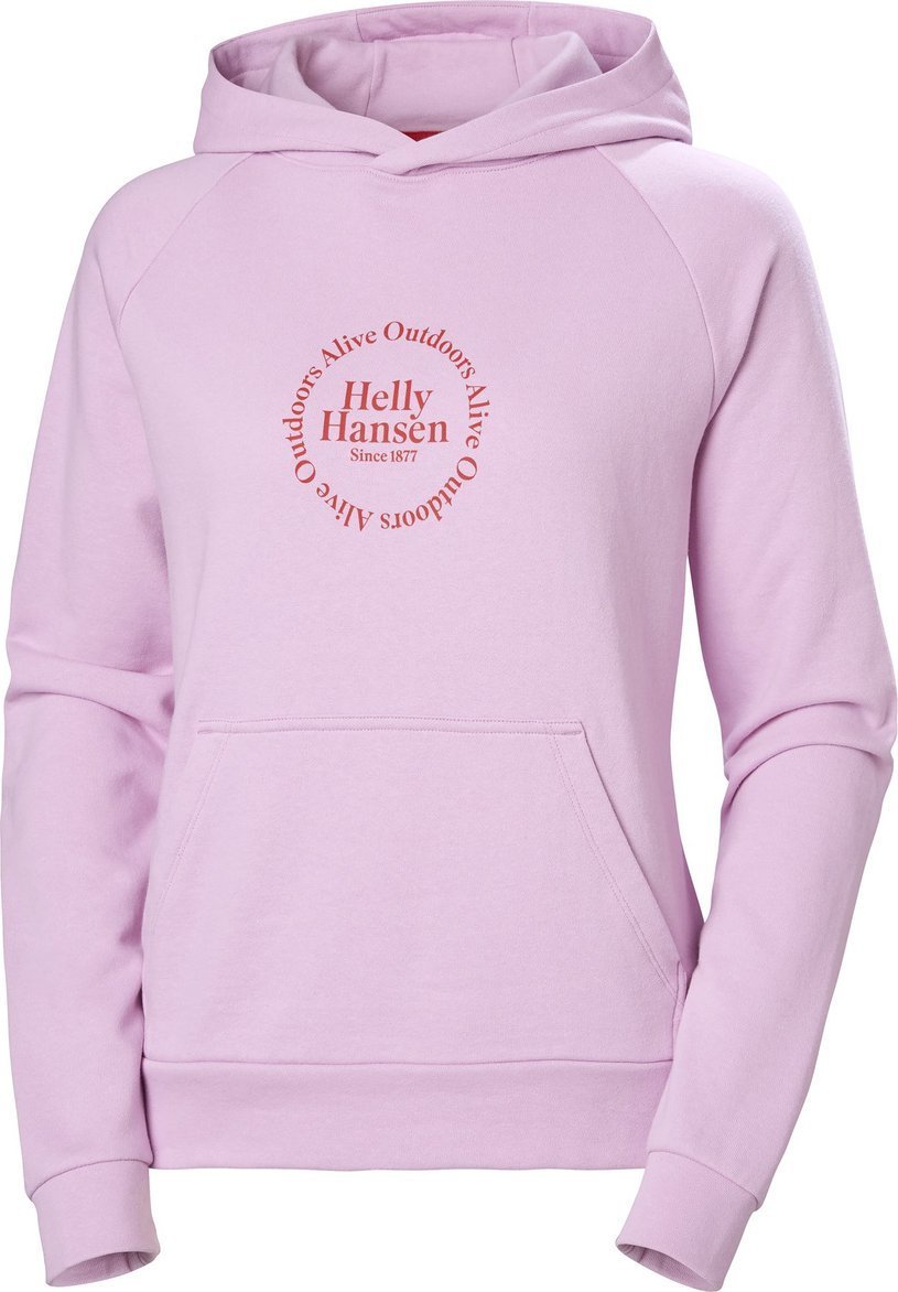 Helly Hansen damska bluza z kapturem W CORE GRAPHIC HOODIE 54239 052 XS