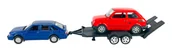 Samochody i pojazdy dla dzieci - WELLY 2-PACK POLONEZ CARO PLUS + FIAT 126p 1:34 - miniaturka - grafika 1