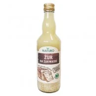 Żur na zakwasie Naturalny 500 ml Szklana Butelka Naturo - Szybkie dania obiadowe - miniaturka - grafika 1