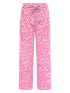 Spodnie damskie - ONLY Spodnie w kolorze różowym - miniaturka - grafika 1