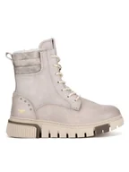 Botki damskie - Mustang Botki 1502-601-243 Szary - miniaturka - grafika 1