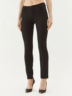 Rinascimento Spodnie materiałowe CFC0116016003 Czarny Slim Fit - Spodnie damskie - miniaturka - grafika 1
